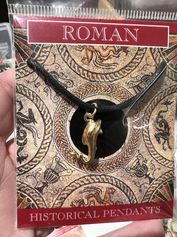 Dolphin Pendant Gilt