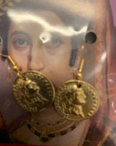 Coin Earrings Roman